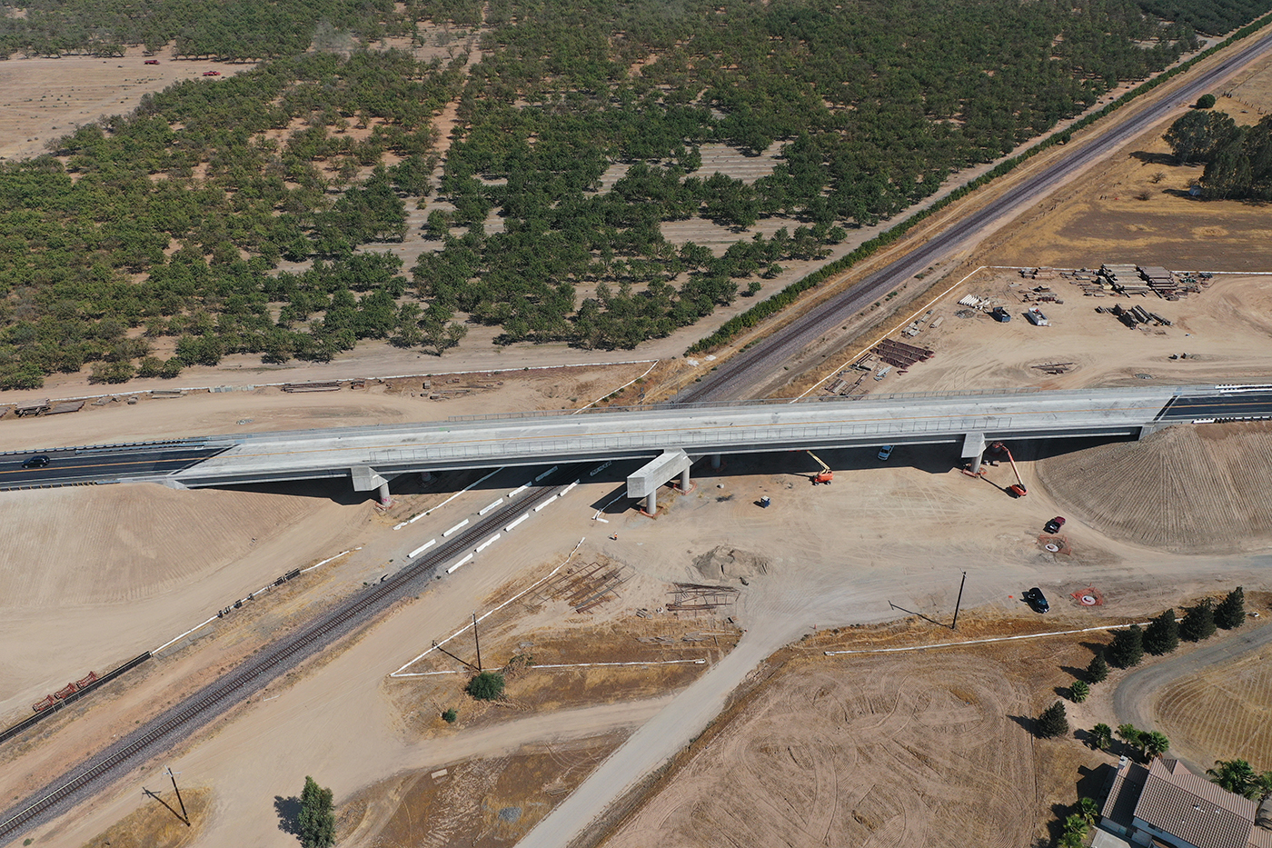 Drone shot of Road 27