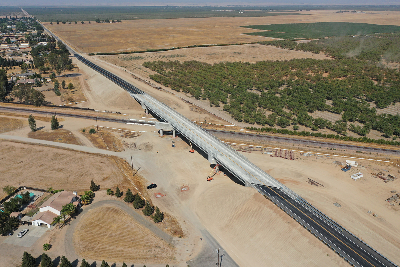 Drone shot of Road 27