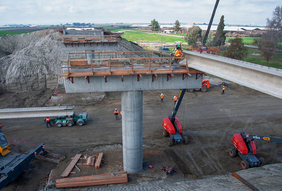 Girder Facility Under Construction