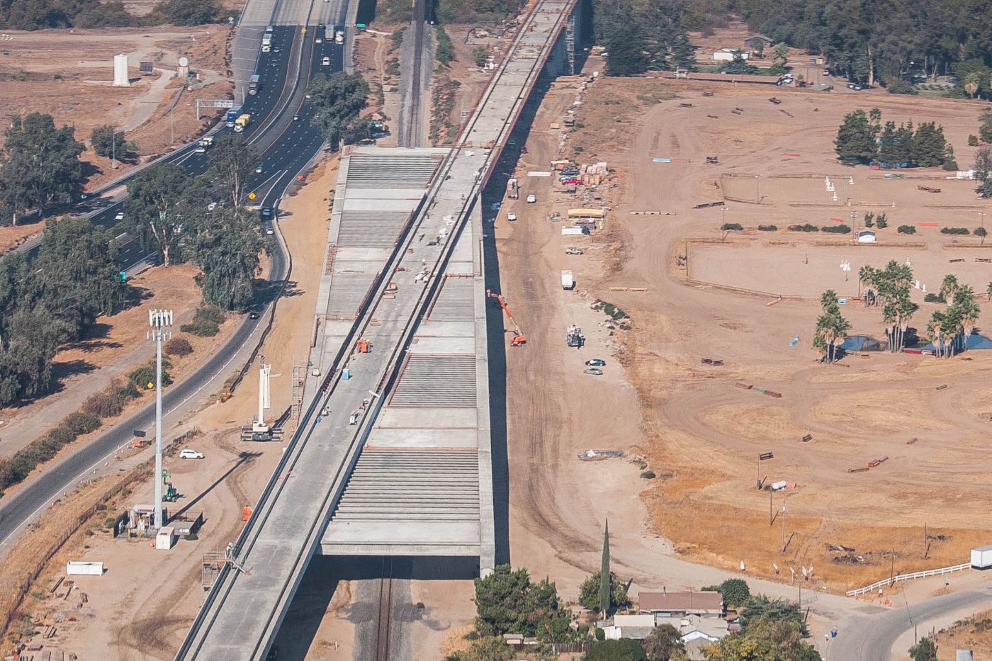 Girder Facility Under Construction