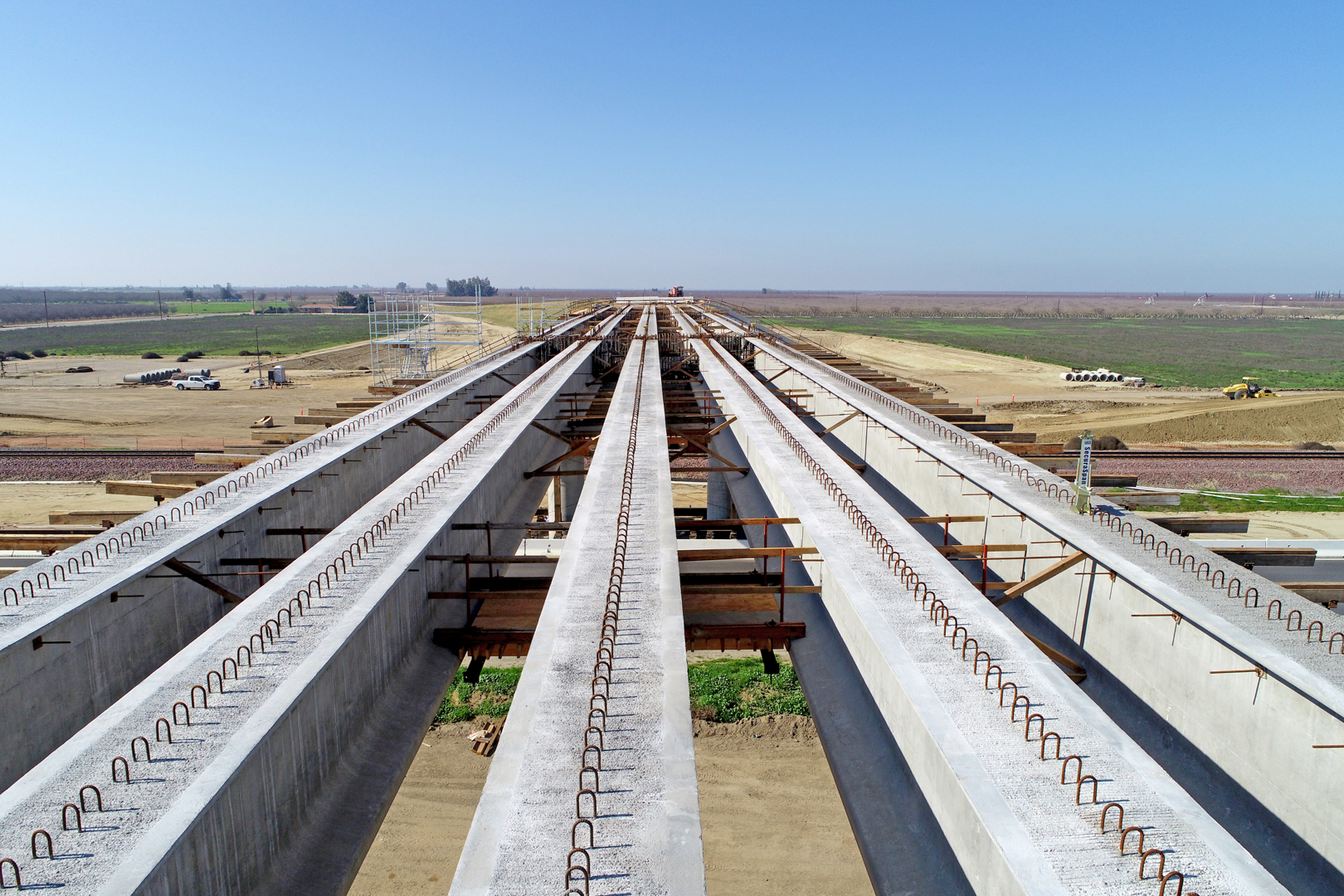 McCombs Road Grade Separation (drone view)