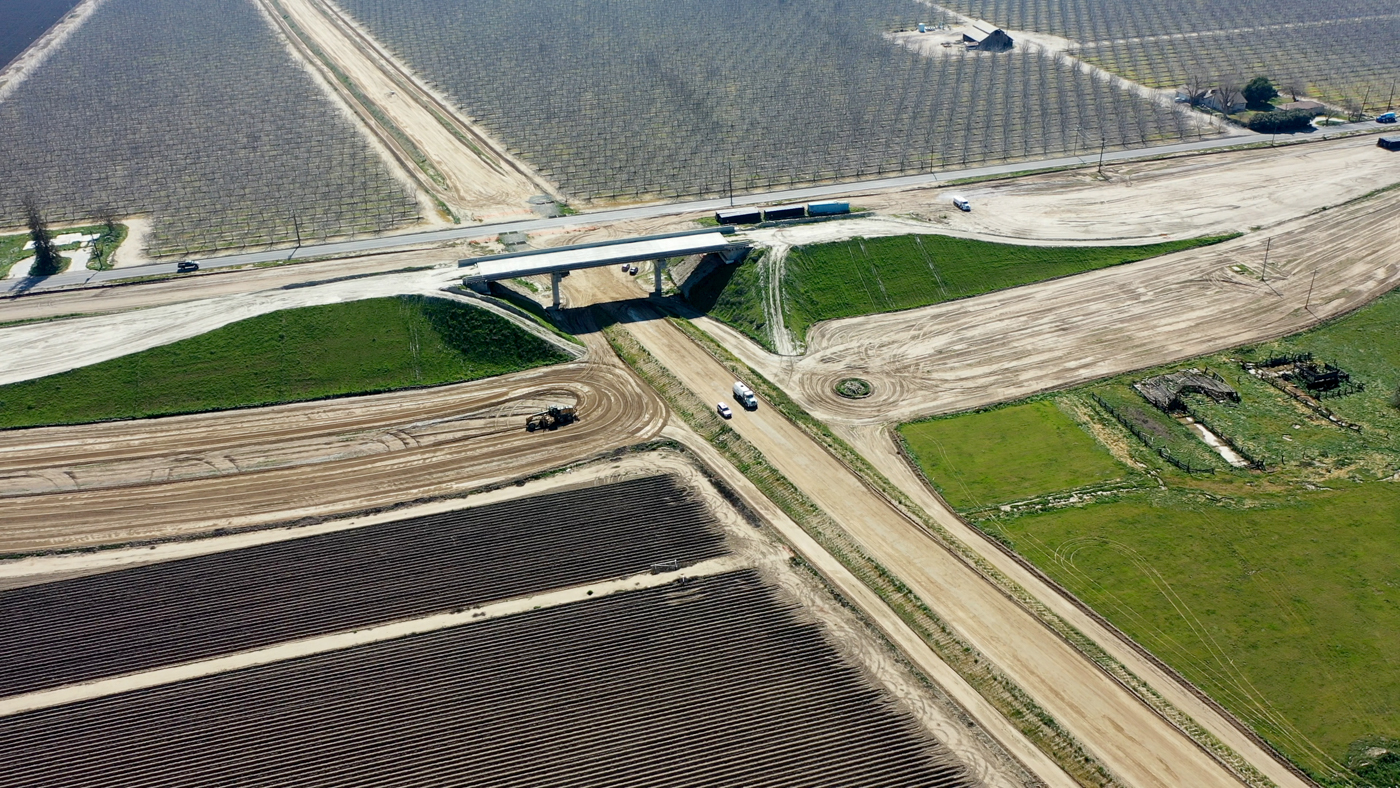 Excelsior Avenue Grade Separation (drone view)