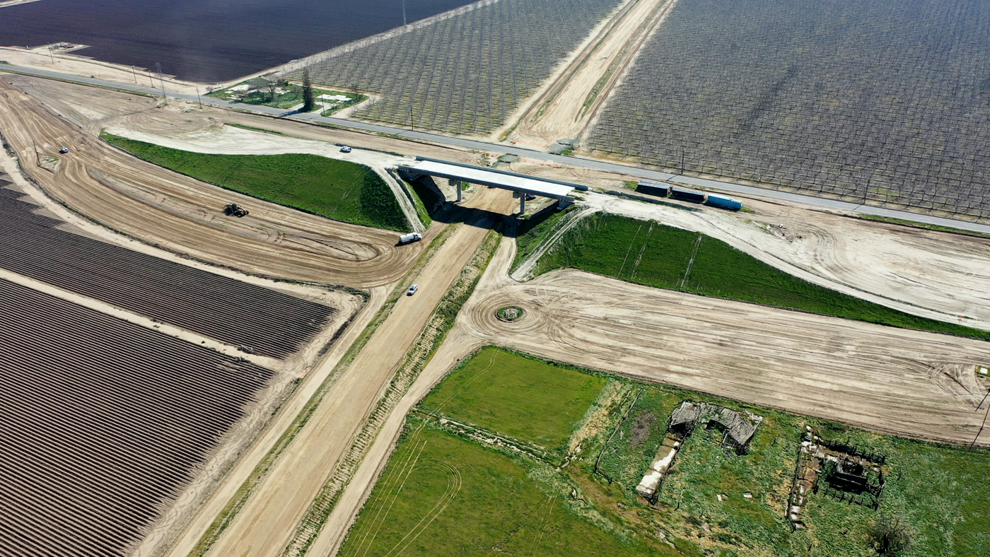 Excelsior Avenue Grade Separation (drone view)