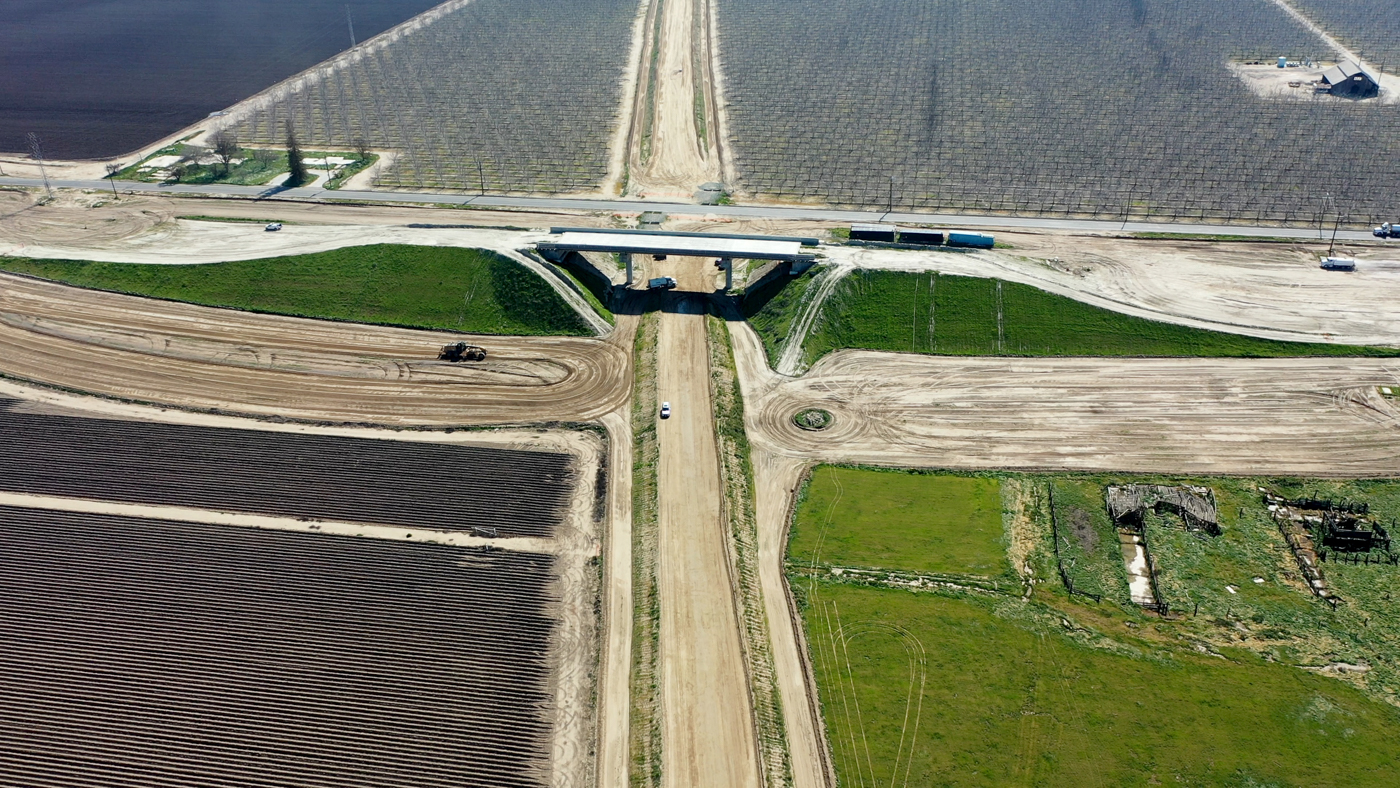 Excelsior Avenue Grade Separation (drone view)