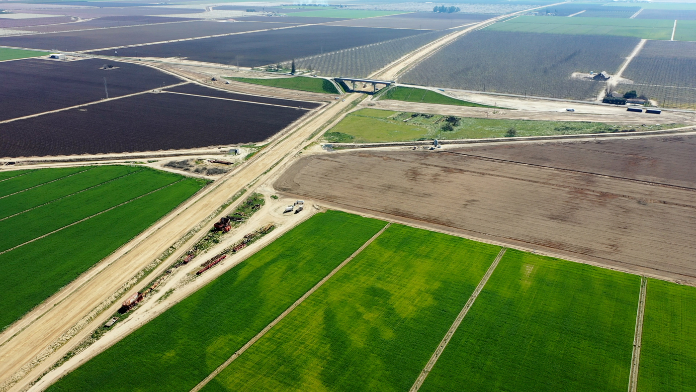 Excelsior Avenue Grade Separation (drone view)