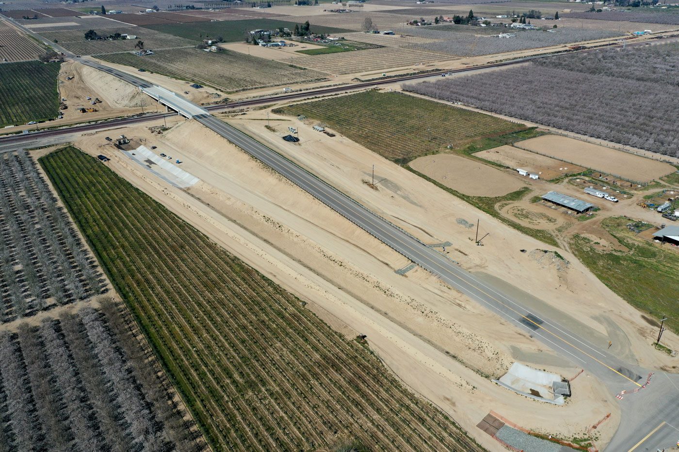 South Avenue Grade Separation (drone view)