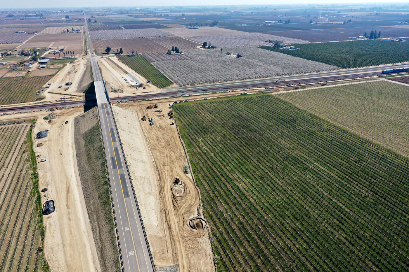 South Avenue Grade Separation (drone view)