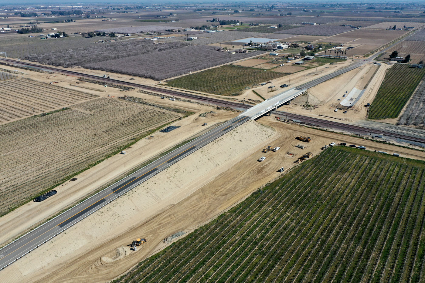 South Avenue Grade Separation (drone view)