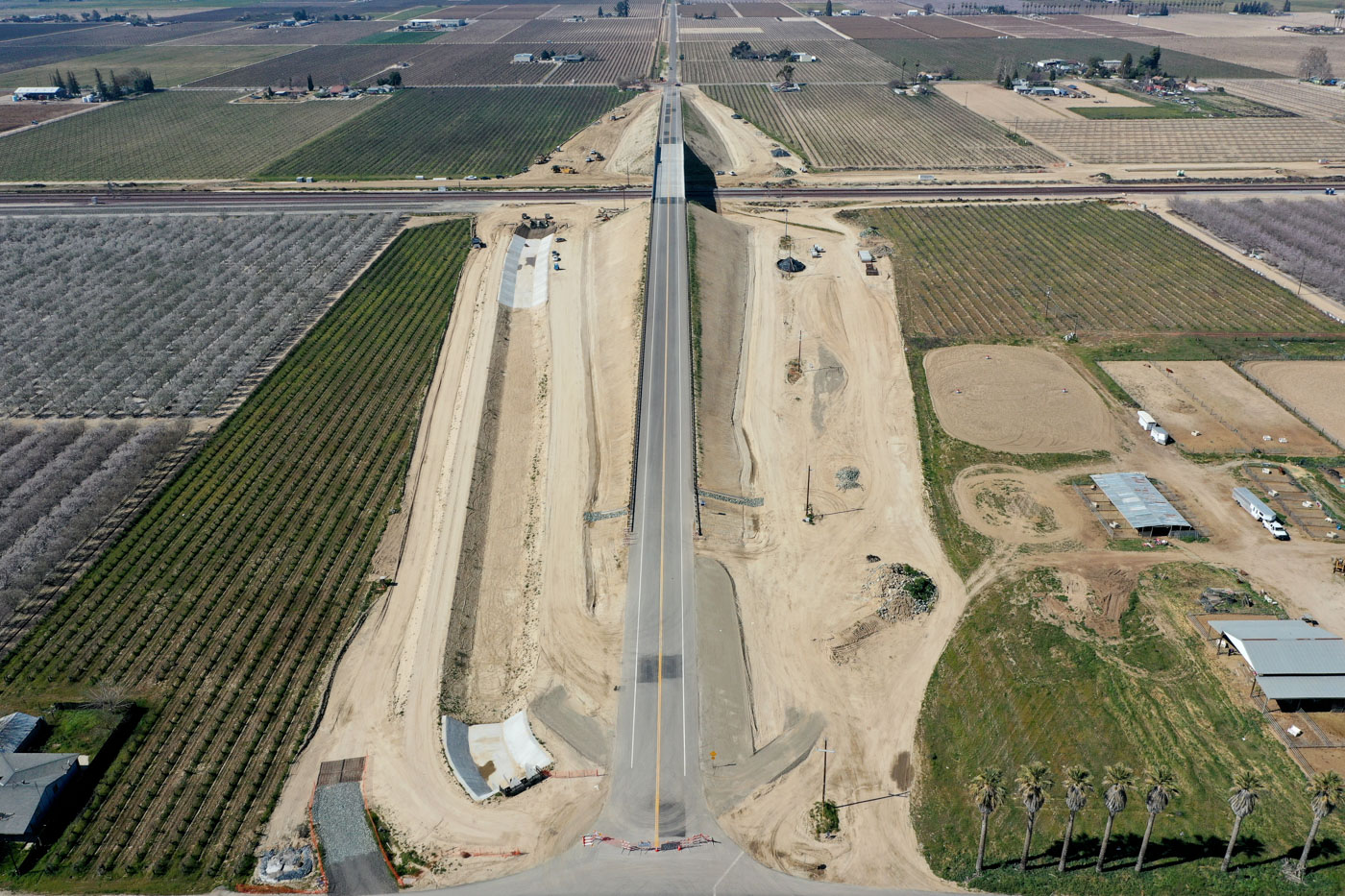 South Avenue Grade Separation (drone view)