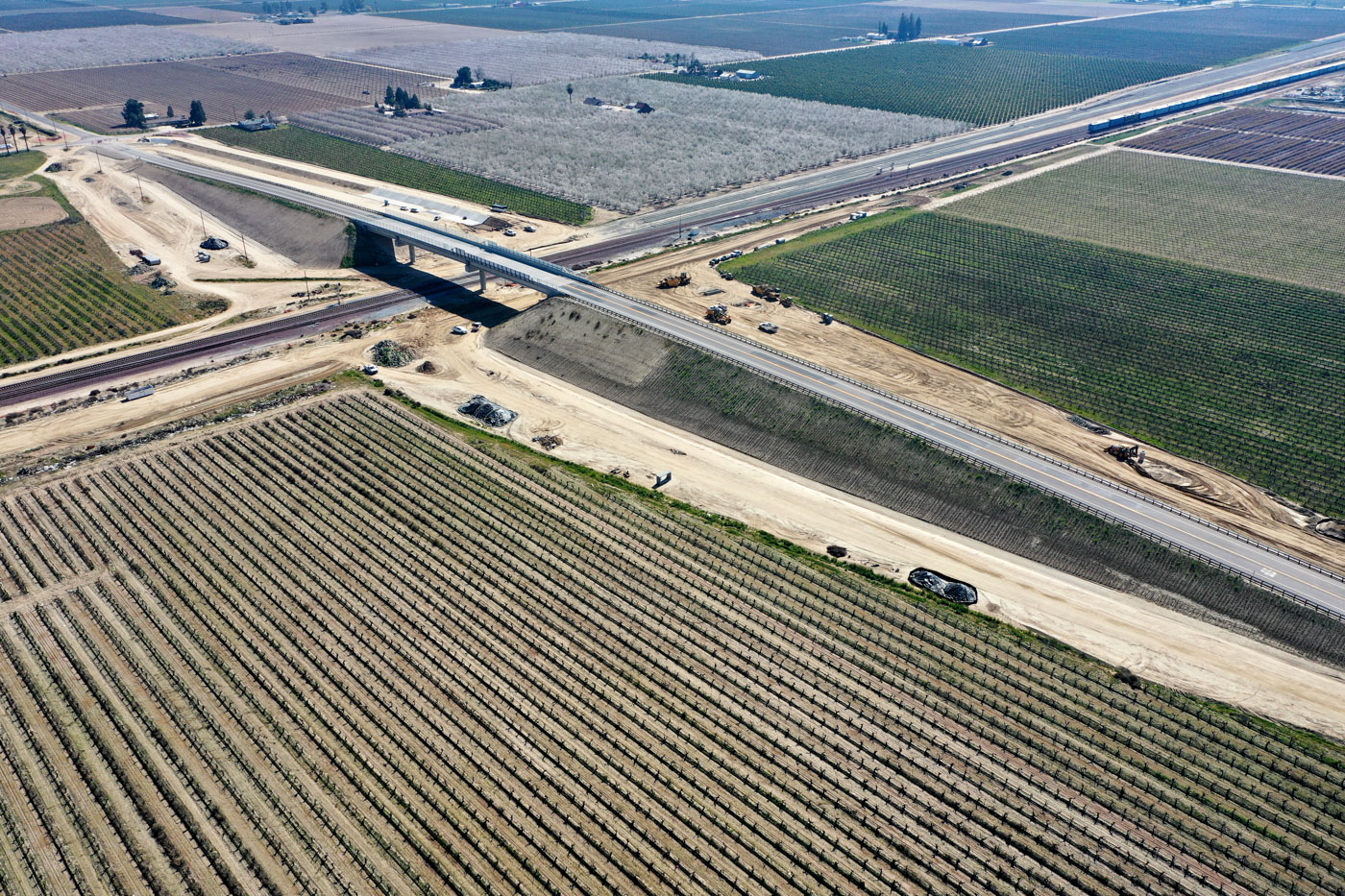 South Avenue Grade Separation (drone view)