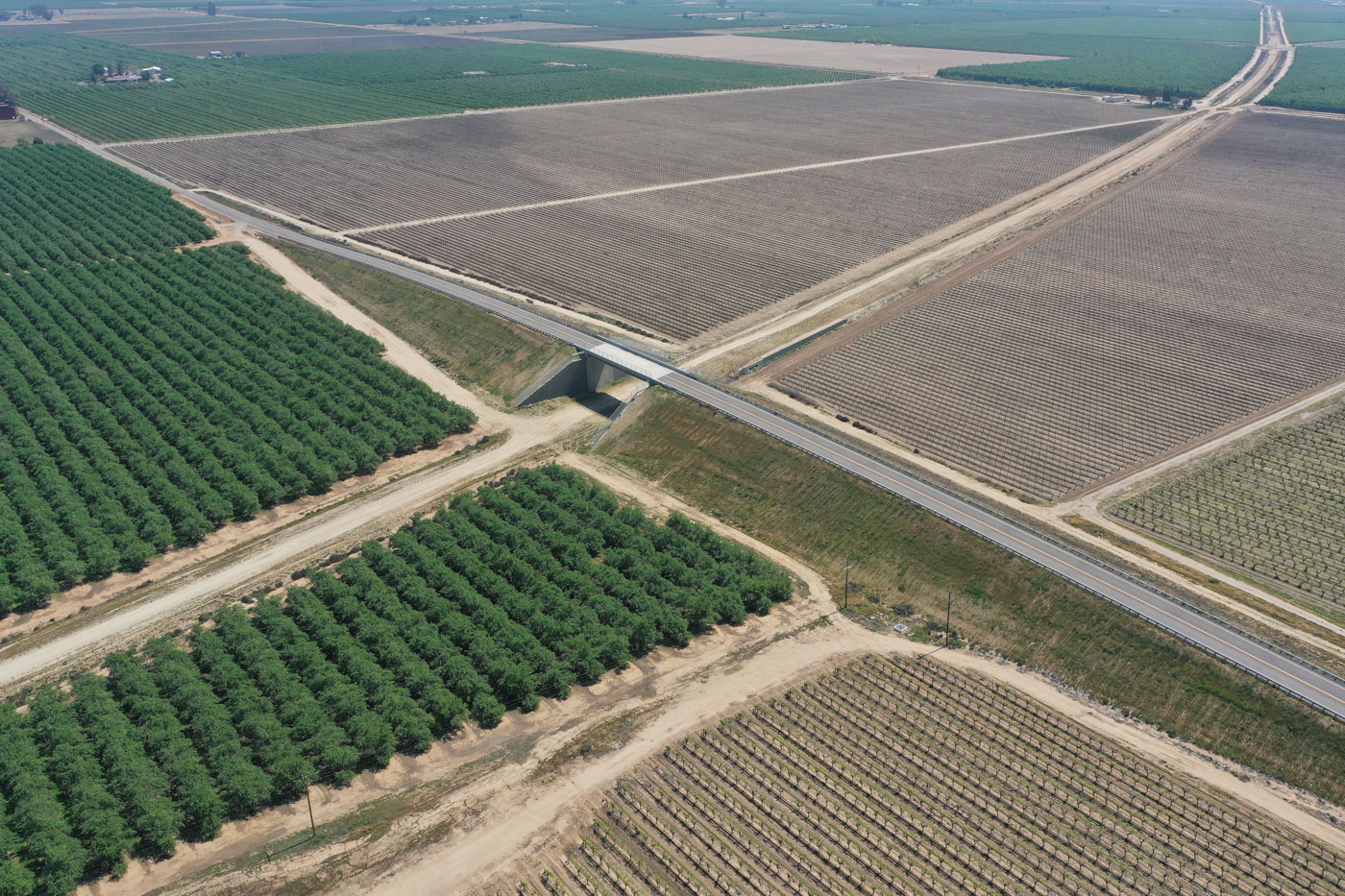 Avenue 10 Grade Separation (drone view)