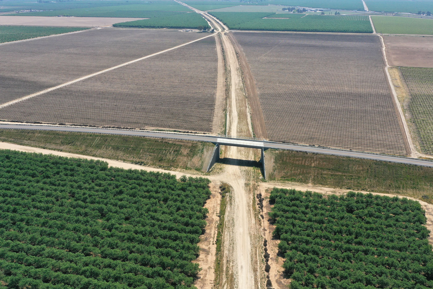 Avenue 10 Grade Separation (drone view)