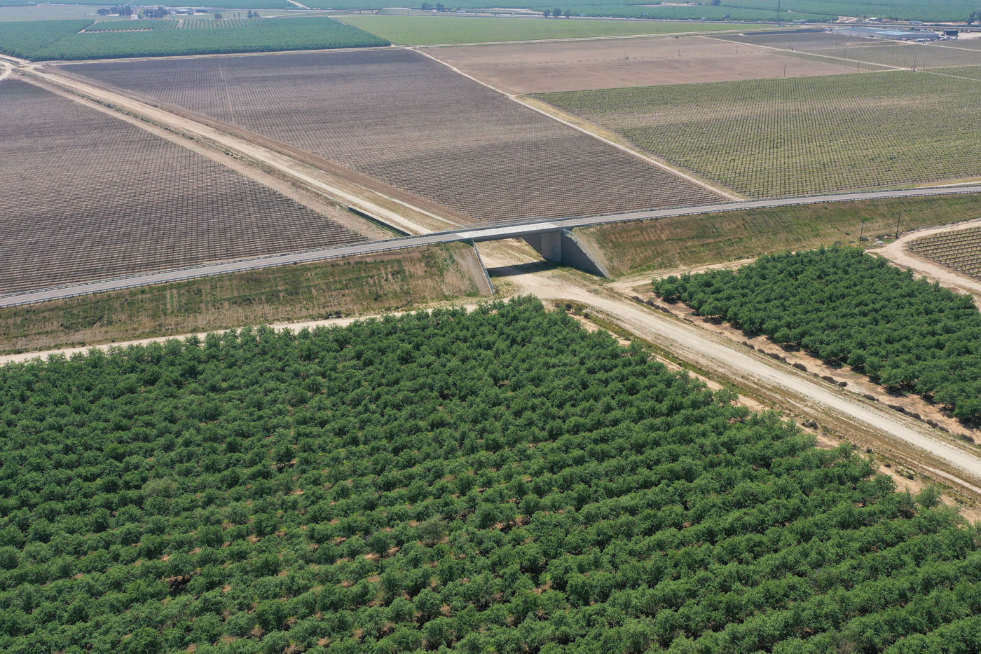 Avenue 10 Grade Separation (drone view)