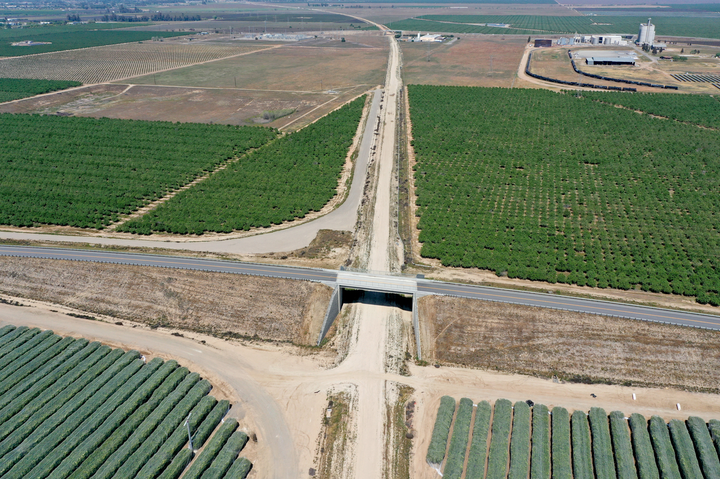 Avenue 11 Grade Separation (drone view)