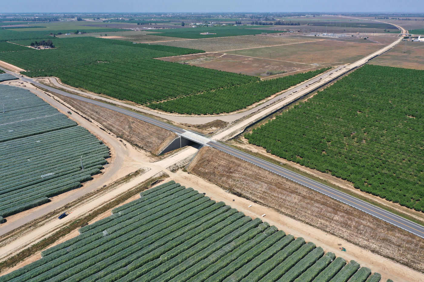 Avenue 11 Grade Separation (drone view)