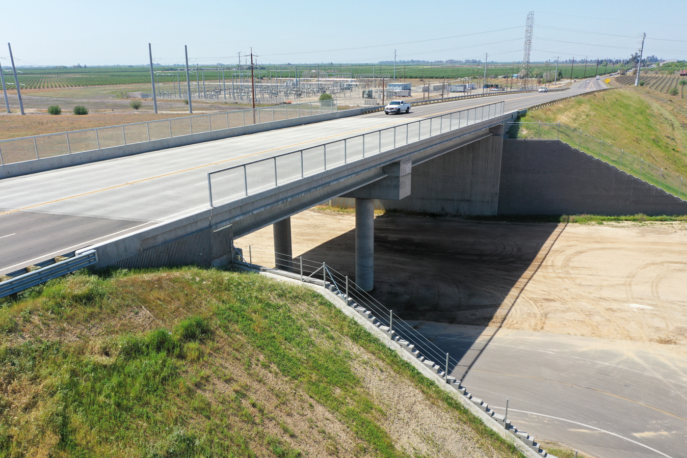 Avenue 12 Grade Separation (drone view)