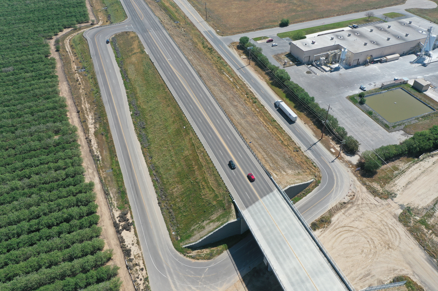 Avenue 12 Grade Separation (drone view)