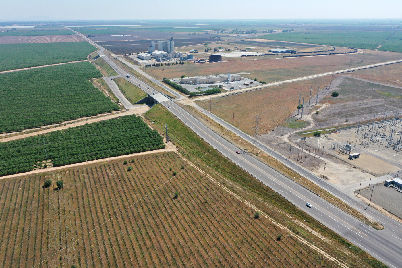 Avenue 12 Grade Separation (drone view)