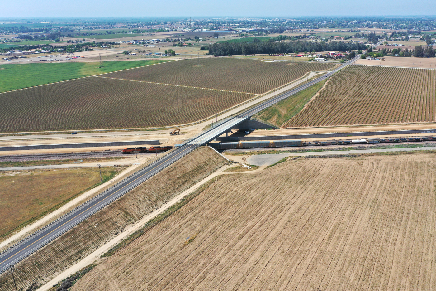 Avenue 15 Grade Separation (drone view)