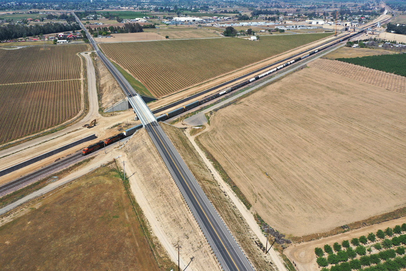 Avenue 15 Grade Separation (drone view)