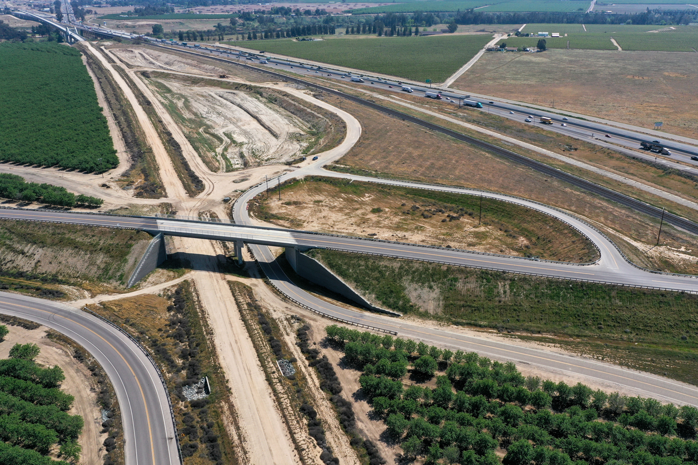 Avenue 7 Grade Separation (drone view)