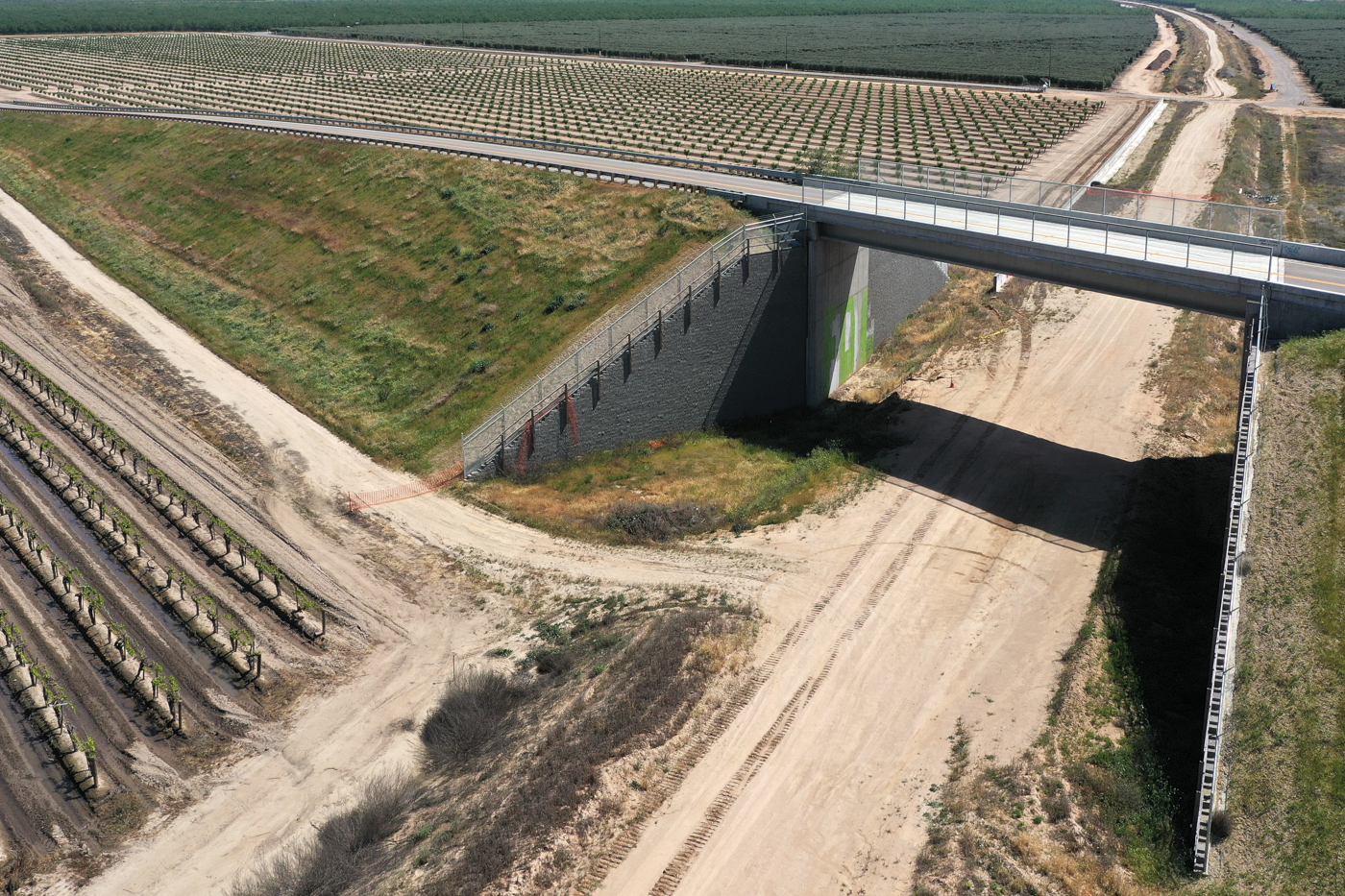 Avenue 7 Grade Separation (drone view)