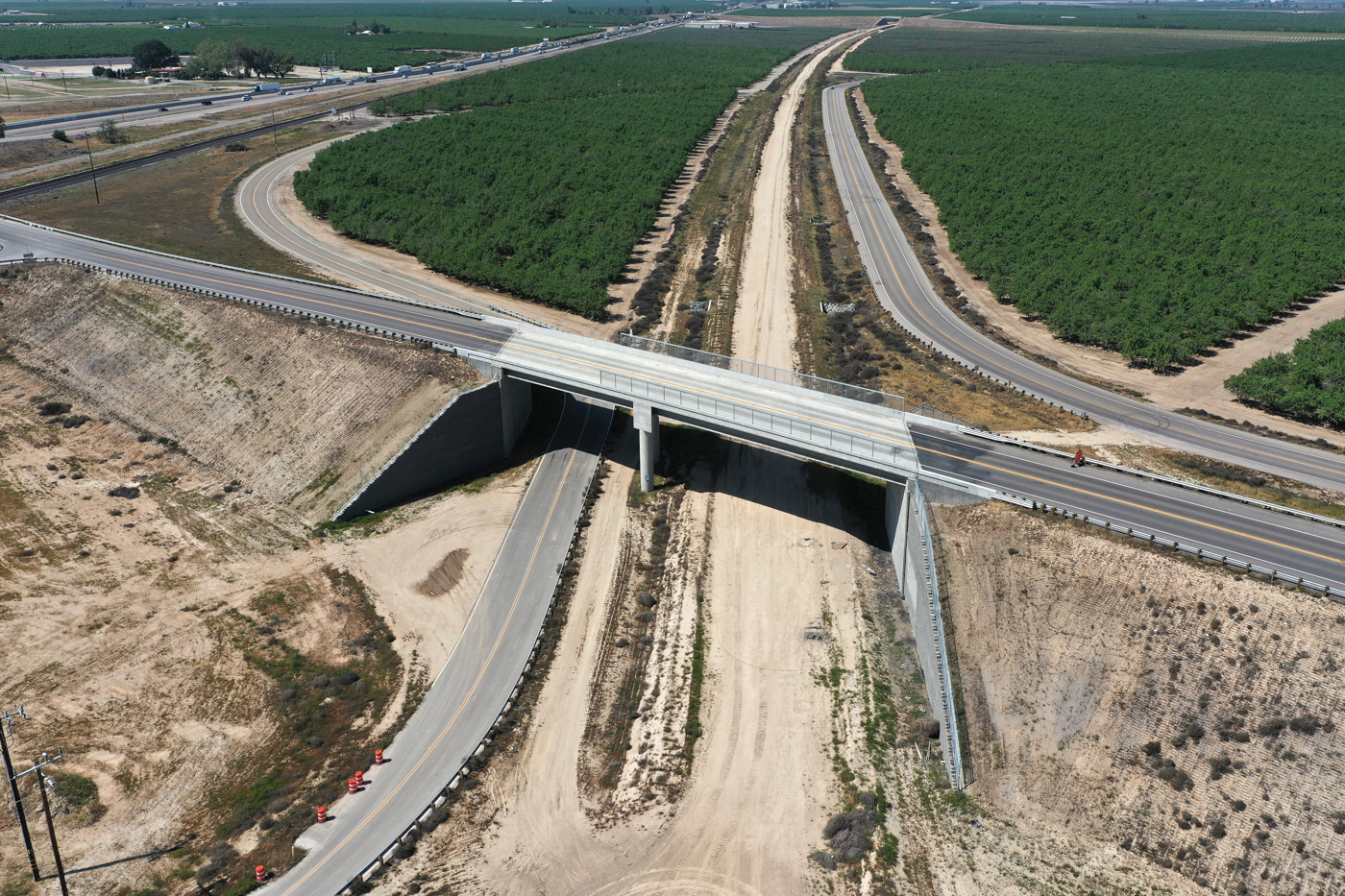 Avenue 7 Grade Separation (drone view)