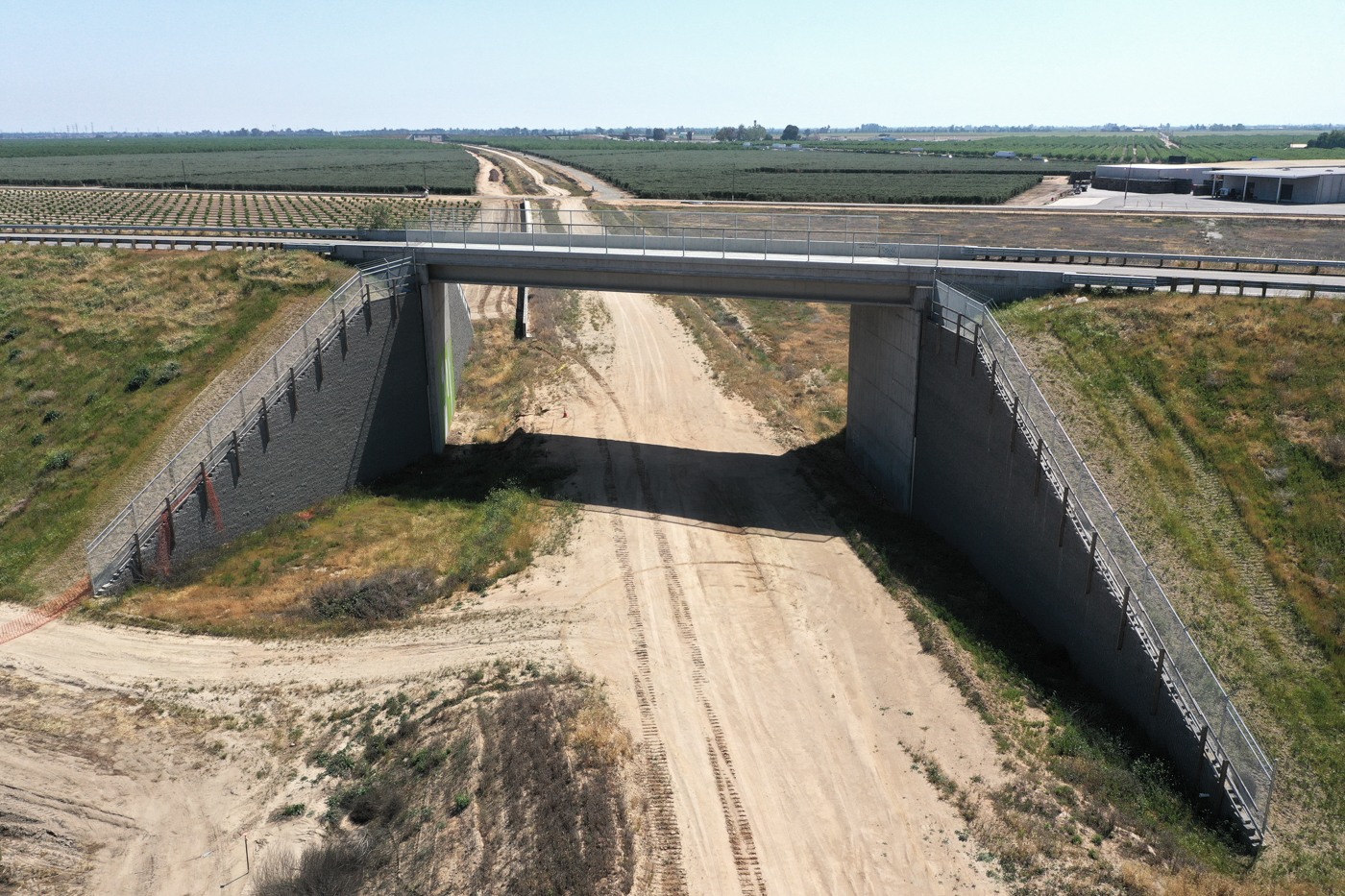 Avenue 8 Overpass (drone view)