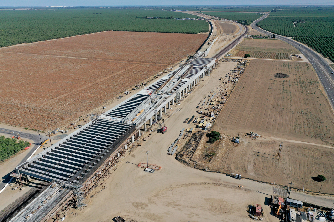 Wasco Viaduct (drone view)