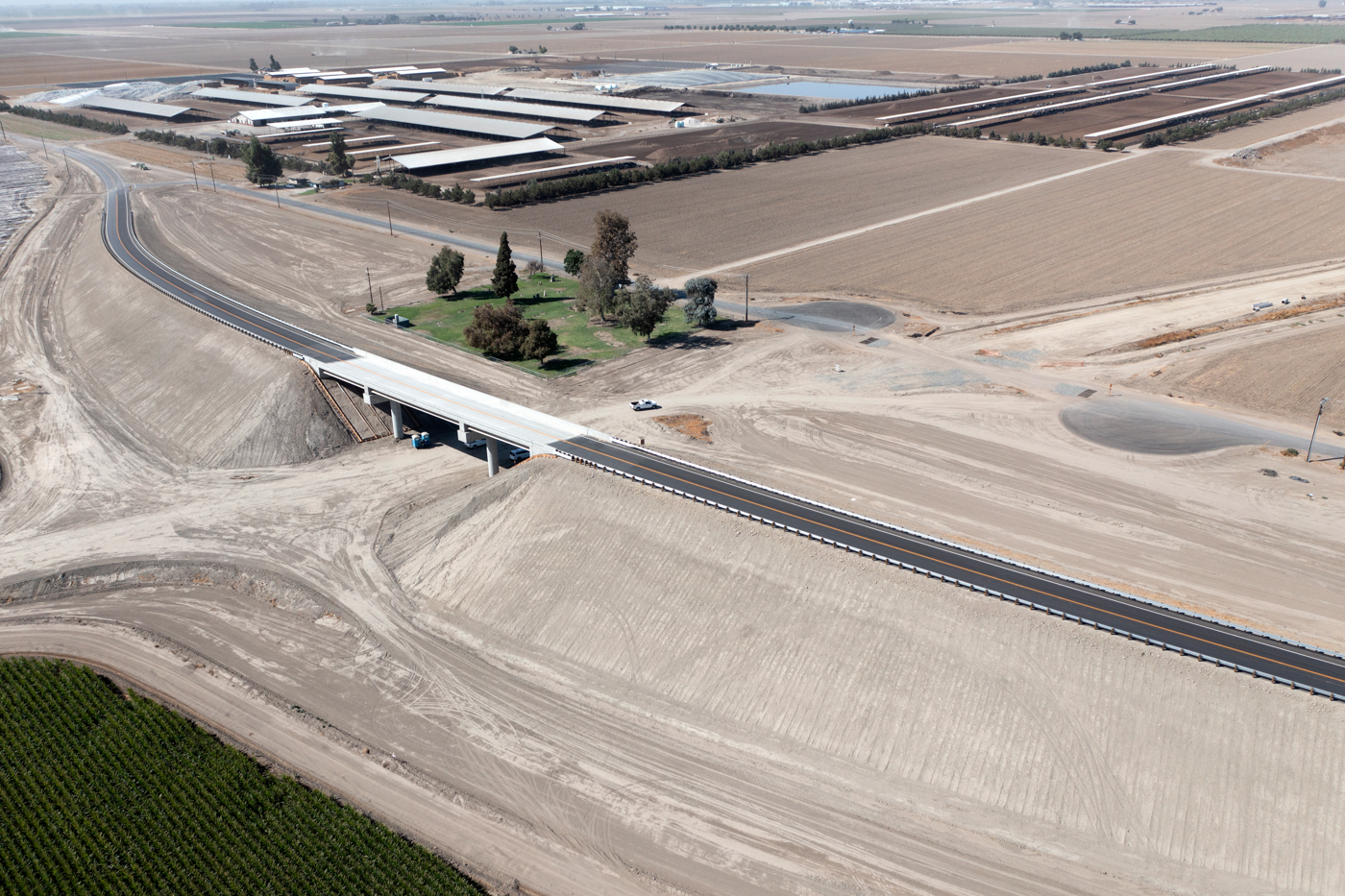 Kent Avenue Grade Separation (drone view)