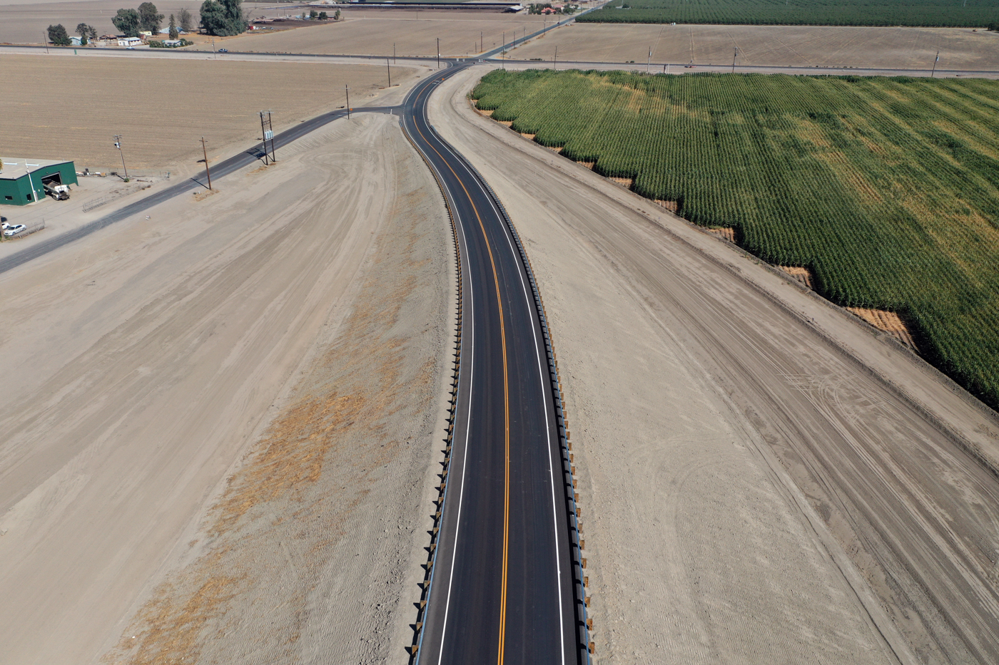 Kent Avenue Grade Separation (drone view)