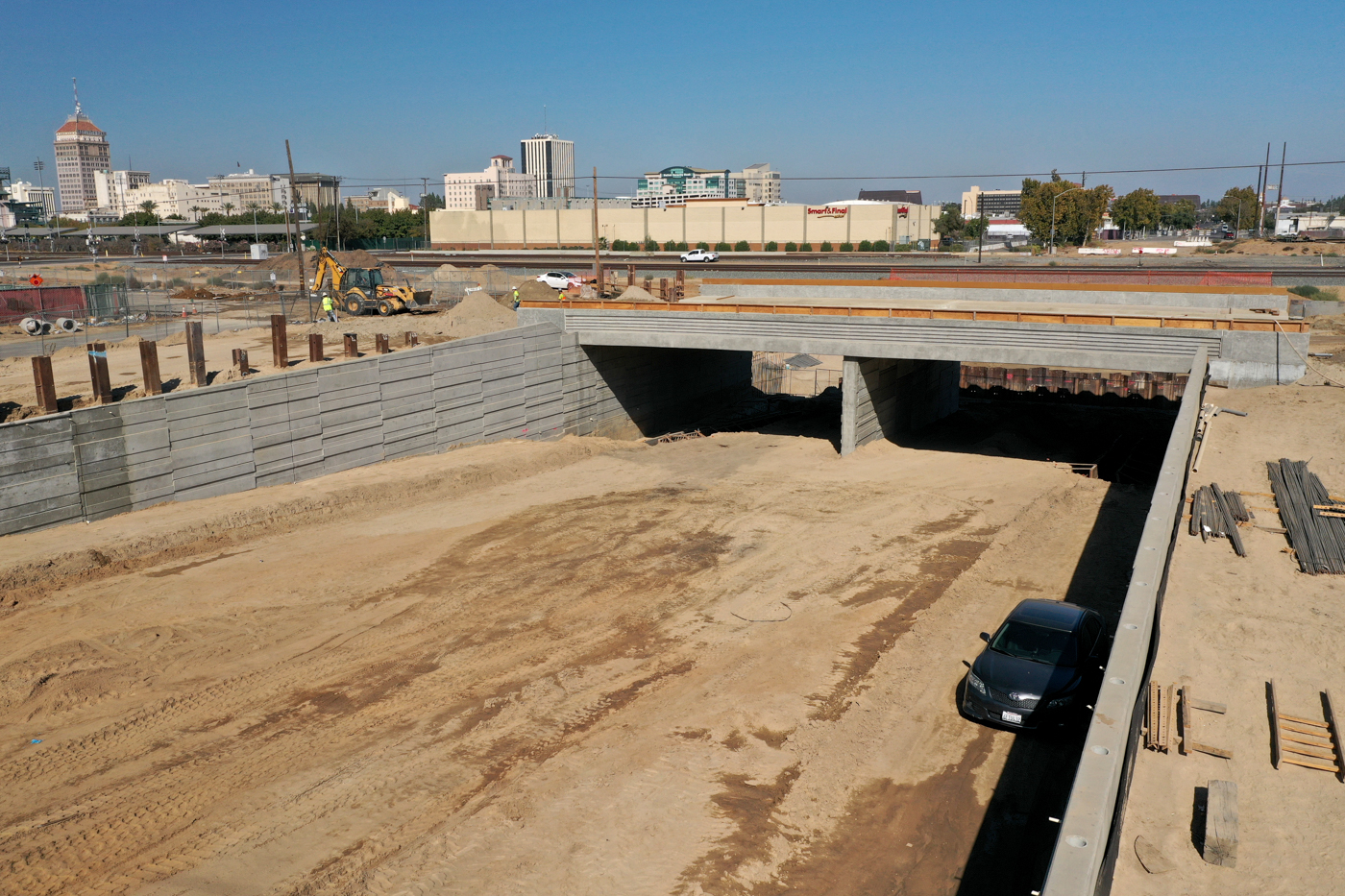 Ventura Street Undercrossing (drone view)