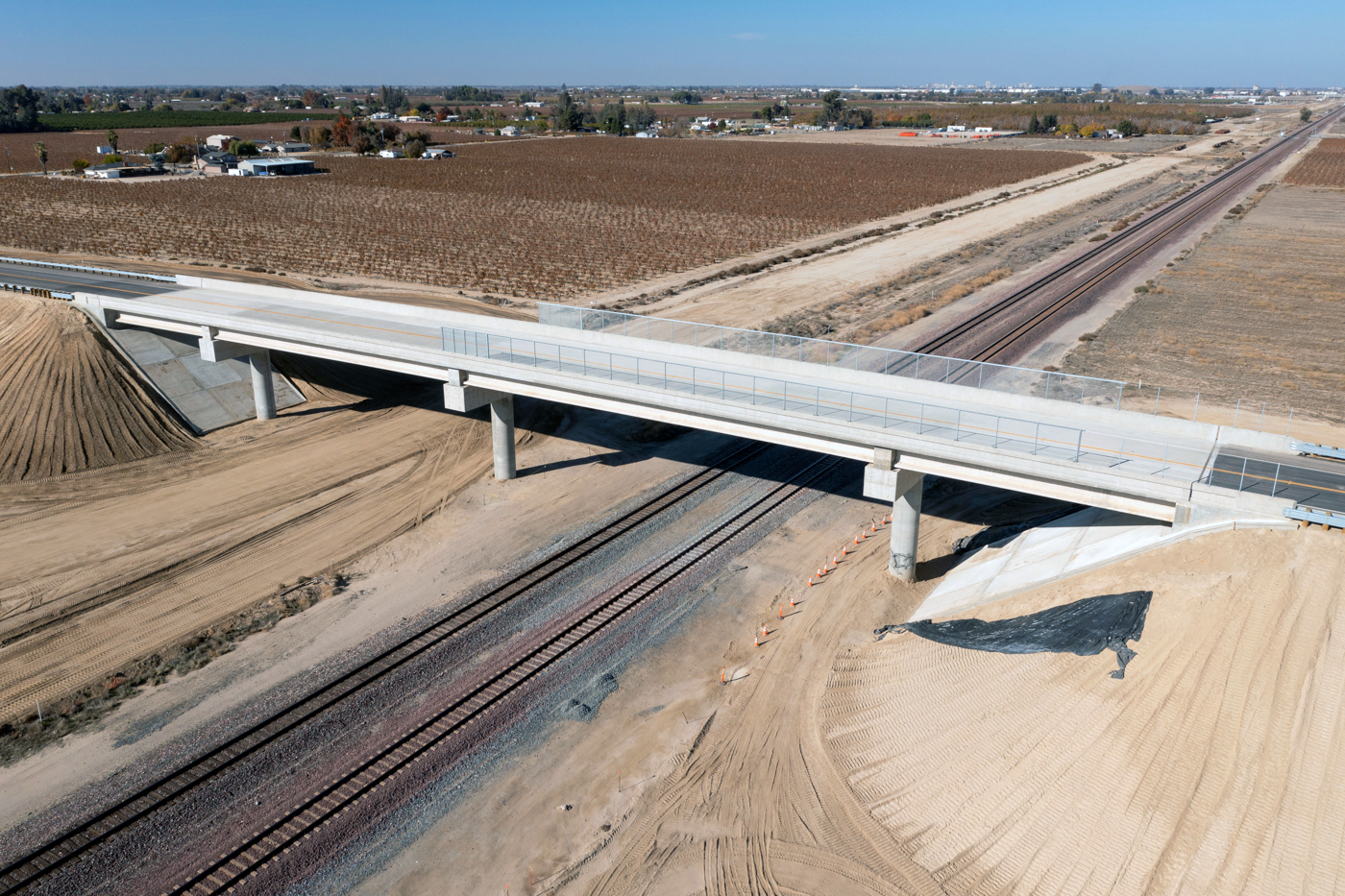 Adams Avenue Grade Separation (drone view)