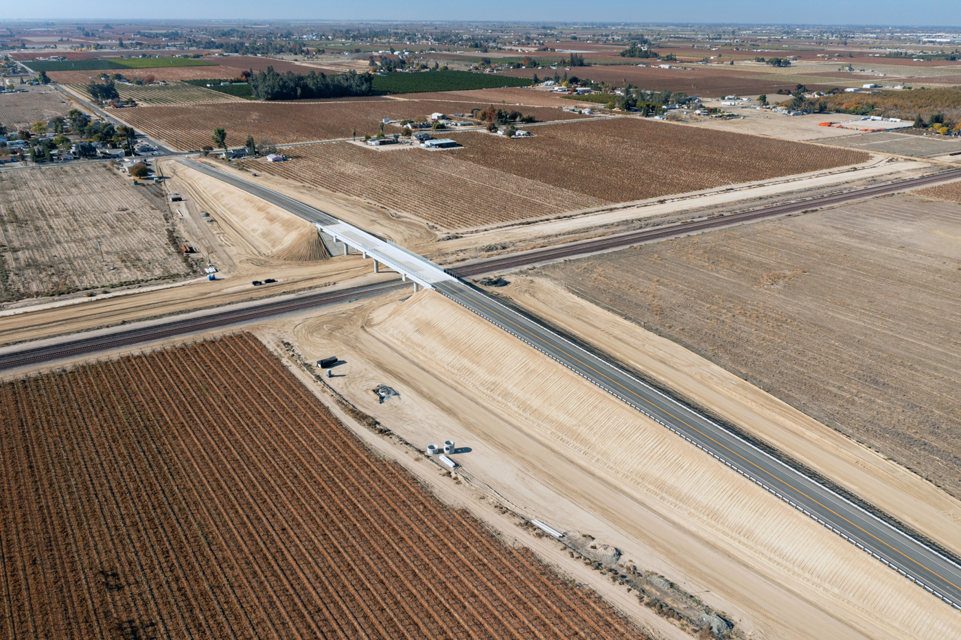 Adams Avenue Grade Separation (drone view)