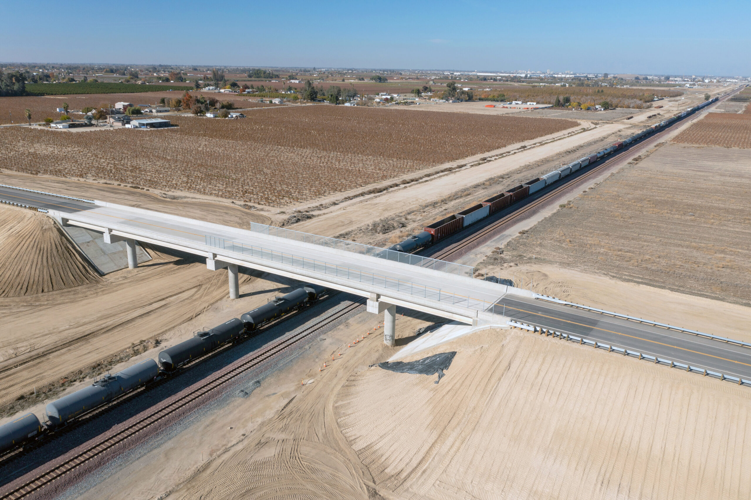 Adams Avenue Grade Separation (drone view)