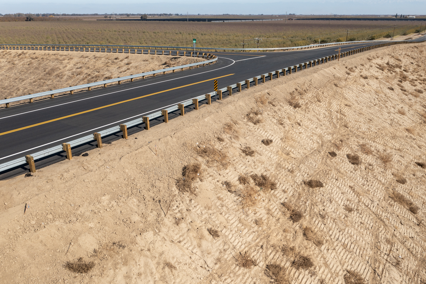 Dover Avenue Overcrossing (drone view)