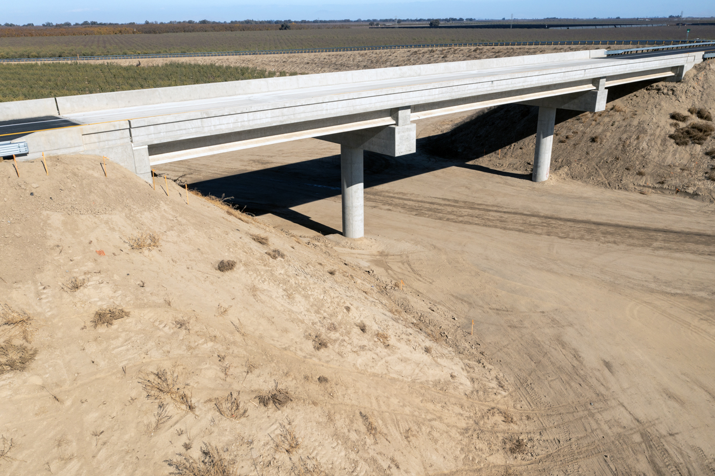 Dover Avenue Overcrossing (drone view)