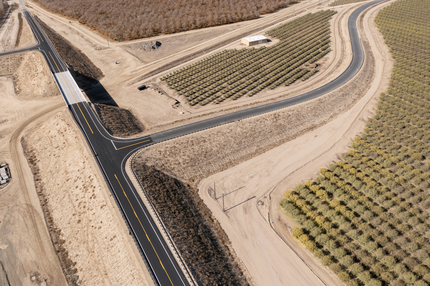 Dover Avenue Overcrossing (drone view)