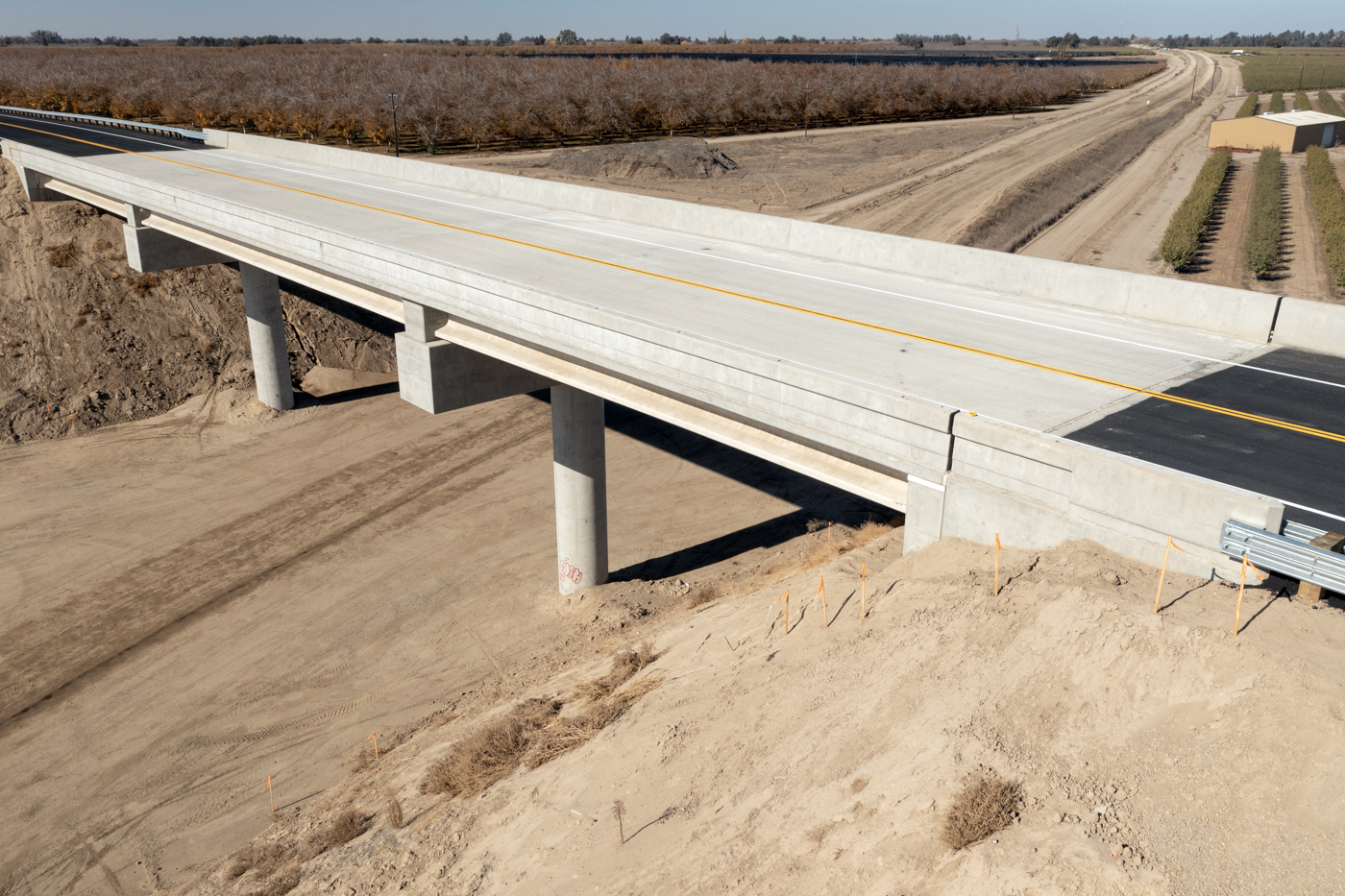 Dover Avenue Overcrossing (drone view)