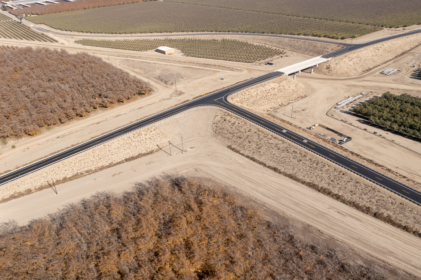 Dover Avenue Overcrossing (drone view)