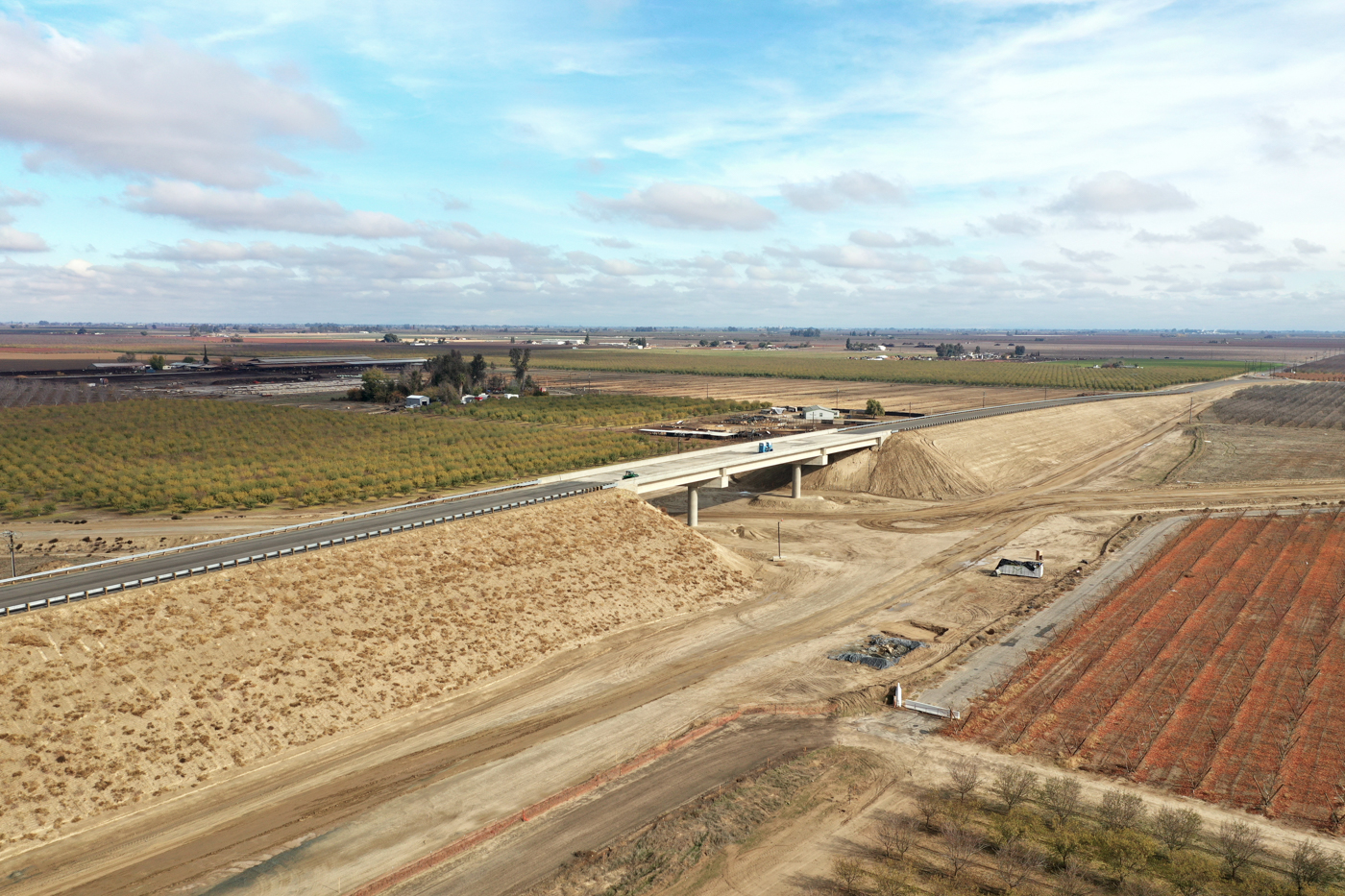 Elkhorn Avenue Grade Separation (drone view)