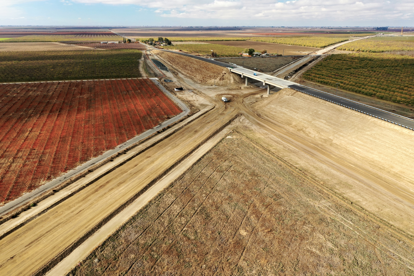 Elkhorn Avenue Grade Separation (drone view)