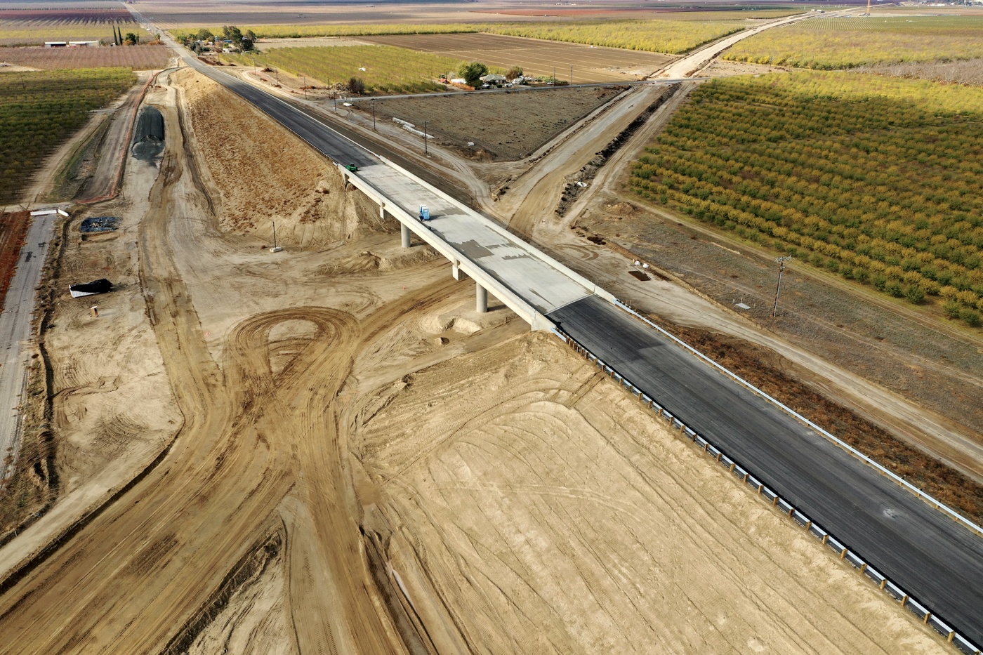 Elkhorn Avenue Grade Separation (drone view)