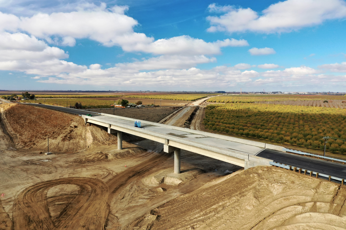 Elkhorn Avenue Grade Separation (drone view)