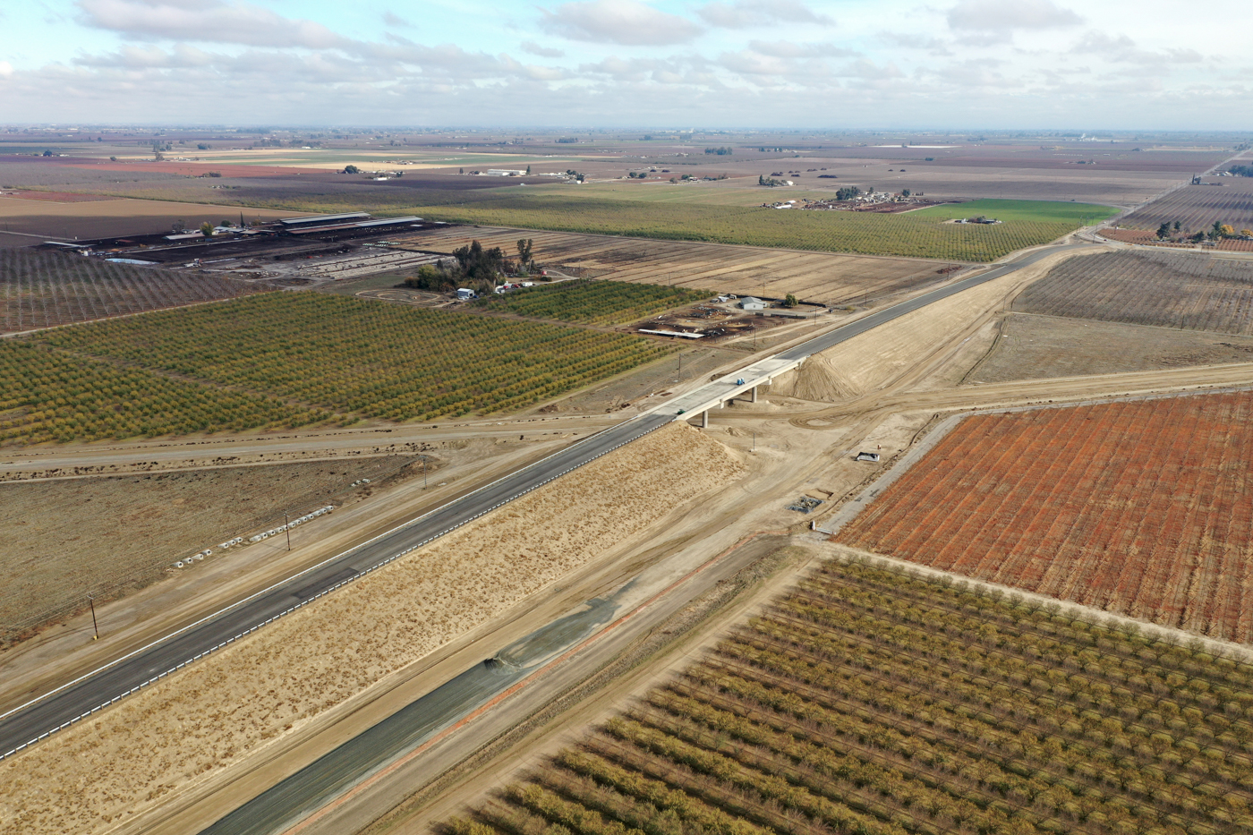 Elkhorn Avenue Grade Separation (drone view)