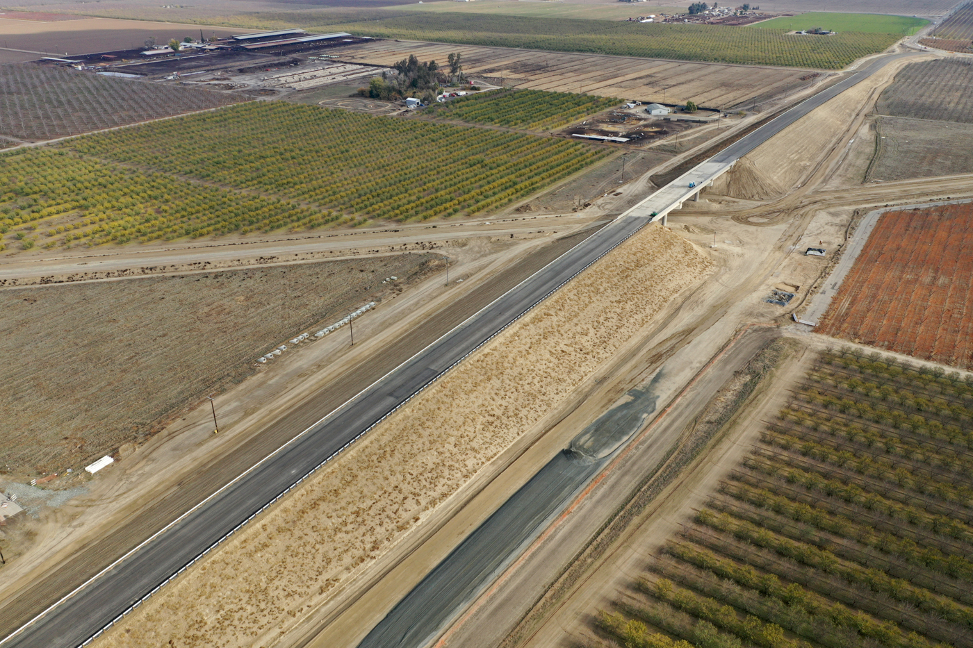 Elkhorn Avenue Grade Separation (drone view)