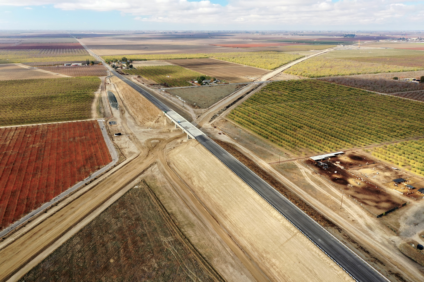 Elkhorn Avenue Grade Separation (drone view)