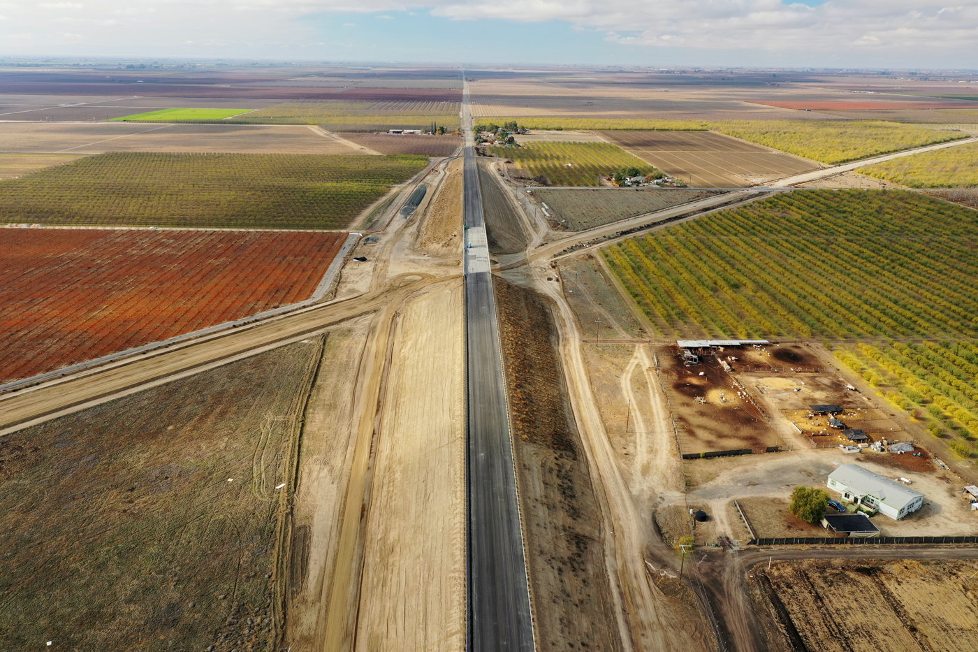 Elkhorn Avenue Grade Separation (drone view)