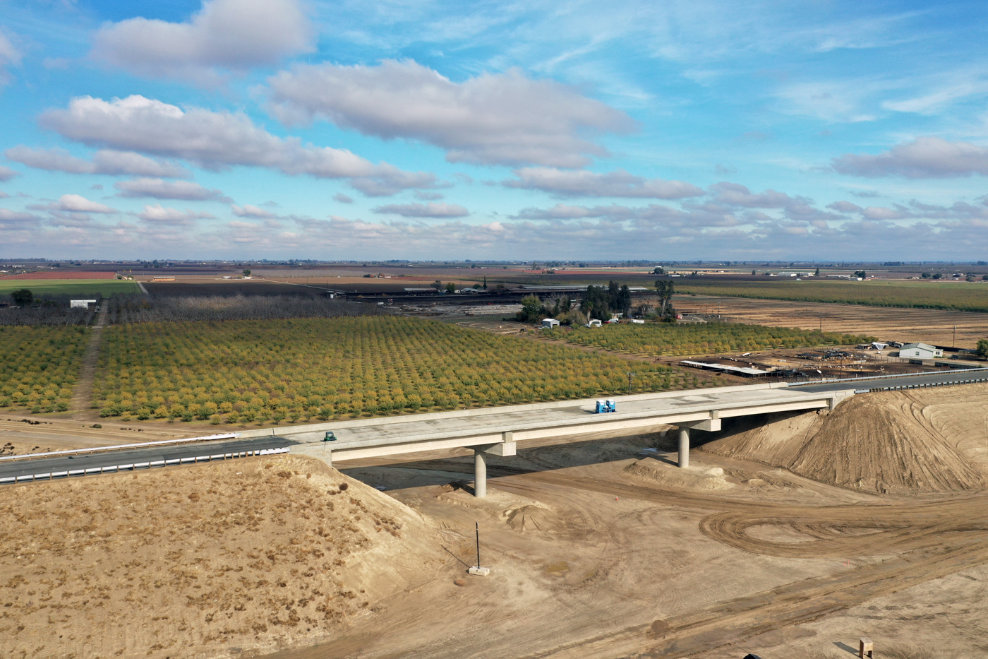 Elkhorn Avenue Grade Separation (drone view)