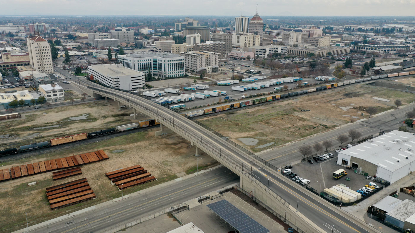 Tuolumne Street Bridge (drone view)